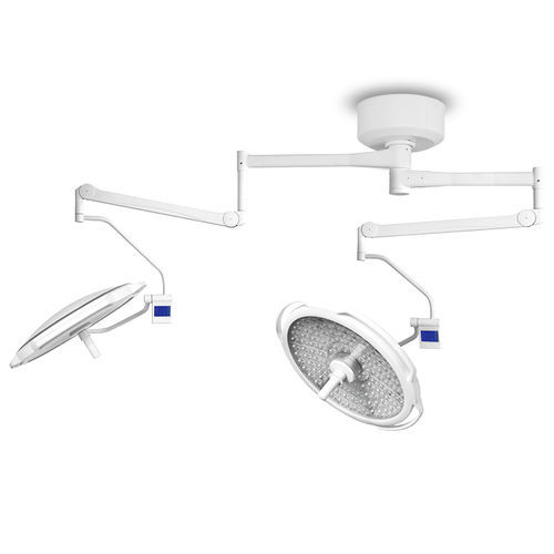 Lampada scialitica a soffitto - BIOL800/800 - BiHealthcare - LED / 2 bracci