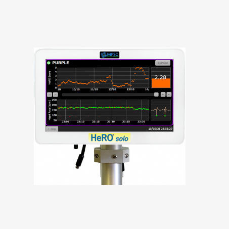 Monitor paziente per terapia intensiva - HeRO solo - Medical Predictive Science Corporation - da tavolo / su carrello / ECG