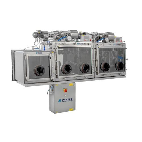 Glove box da laboratorio - RD605 NBCR LABS - CUSTOM - ITECO Engineering Italy - per prodotti pericolosi / mobile