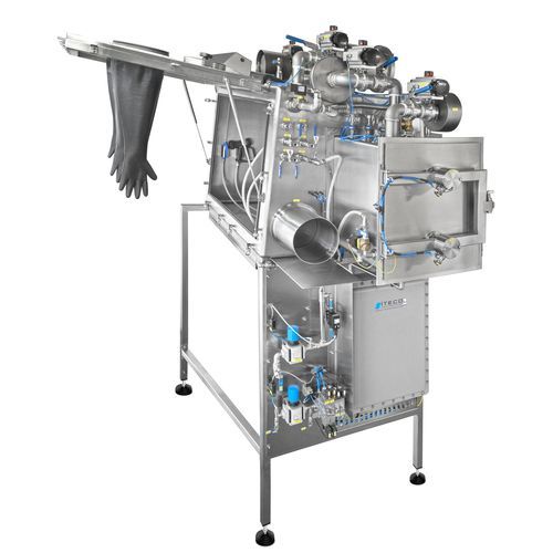Scatola a guanti di contenimento - ITECO Engineering Italy - citostatica / per manipolazione di polveri / di produzione