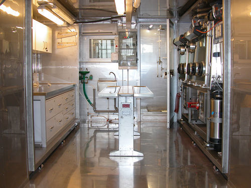 Laboratorio portatile per applicazioni di ricerca - Lab Mobile NBCR - ITECO Engineering Italy