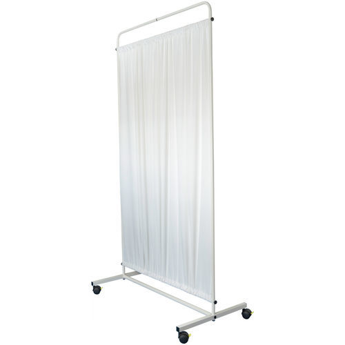 Paravento medicale con rotelle - GSPRS888000A - G. SAMARAS SA - Medical Gas Solutions - 1 pannello / di camera d'ospedale / in acciaio inossidabile