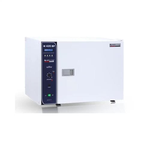 Incubatore da laboratorio batteriologico - M 420 BP - Elektro-mag - per ricerca scientifica / da banco / in alluminio anodizzato