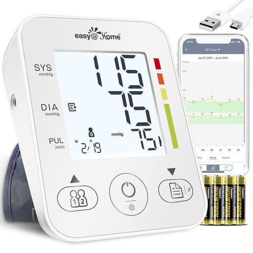 Sfigmomanometro elettronico automatico - EBP-08B - Easy Healthcare - Bluetooth / intelligente / per sistemi iOS
