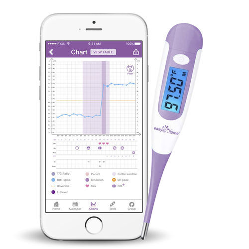 Termometro medico - EBT-100B-P  - Easy Healthcare - elettronico / orale / con punta flessibile