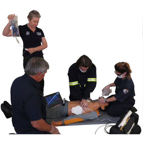 Simulatore di paziente per intubazione - Megacode LV Pro - SmartMan - per RCP / per iniezioni endovenose / per interventi di emergenza