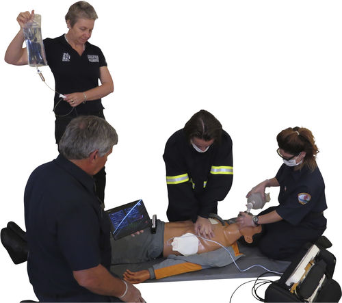 Simulatore di paziente per intubazione - MEGACODE - SmartMan - per RCP / per iniezioni endovenose / per interventi di emergenza
