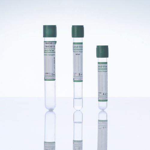 Provetta per prelievi da laboratorio - LIND-VAC® HG series PRP - OÜ InterVacTechnology - per analisi su plasma / a fondo rotondo / al plasma
