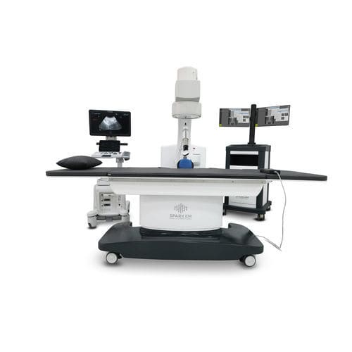 Litotritore extracorporeo - Spark ESWL&reg; EM - Inceler Medikal - su carrello / con lettino per litotripsia / con amplificatore di brillanza