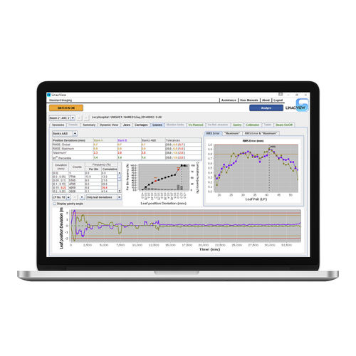 Software di gestione della dose irradiata - LinacView™ - Standard Imaging - per radioterapia / di analisi / per reportistica