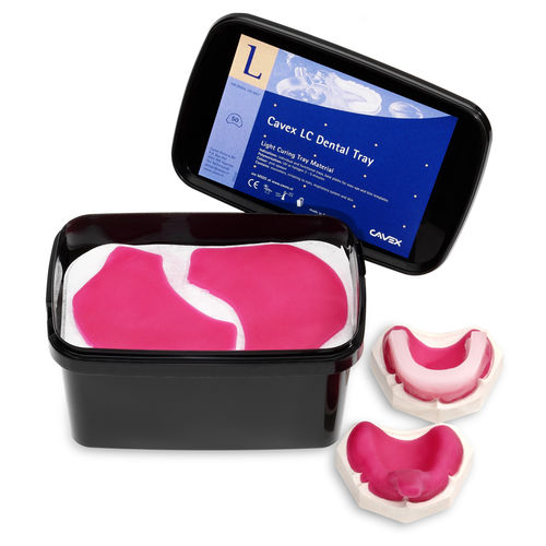 Materiale odontoiatrico cera - Cavex Dental Trays - Cavex Holland BV - per ricostruzione dentale