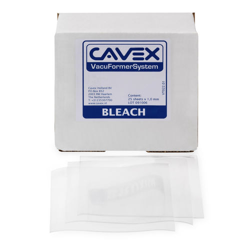Materiale odontoiatrico in EVA - VacuFormer Sheets - Cavex Holland BV - per portaimpronte