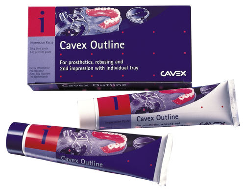 Materiale odontoiatrico per portaimpronte - Outline - Cavex Holland BV - bianco