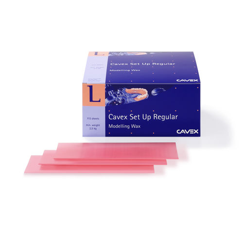 Materiale odontoiatrico cera - Set Up Regular - Cavex Holland BV - per laboratorio odontotecnico