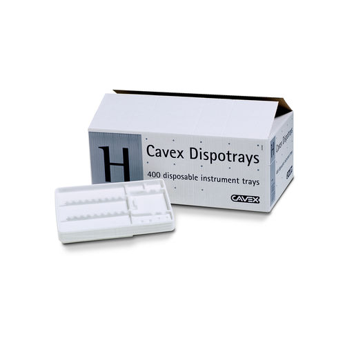 Vassoio per strumenti odontoiatrici - Cavex Dispotrays - Cavex Holland BV