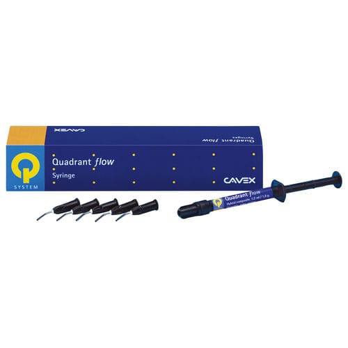 Materiale odontoiatrico in composito fluido - Quadrant Flow - Cavex Holland BV - ibrido / per ricostruzione dentale / fotopolimerizzable