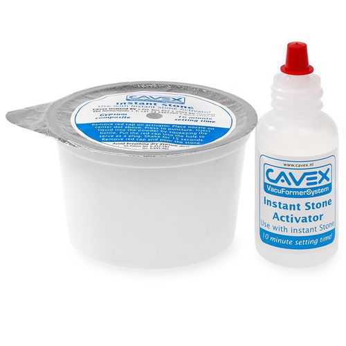 Materiale odontoiatrico in gesso - Instant Stone - Cavex Holland BV - in composito / per portaimpronte / da colata