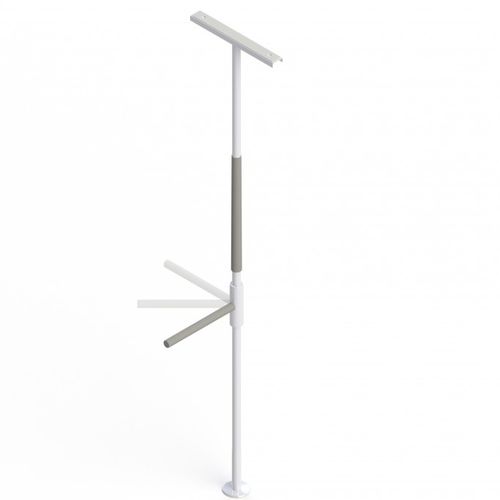 Barra di appoggio per stanza da bagno - SuperPole with SuperBar™ - HealthCraft Products - per vasca / verticale / orizzontale