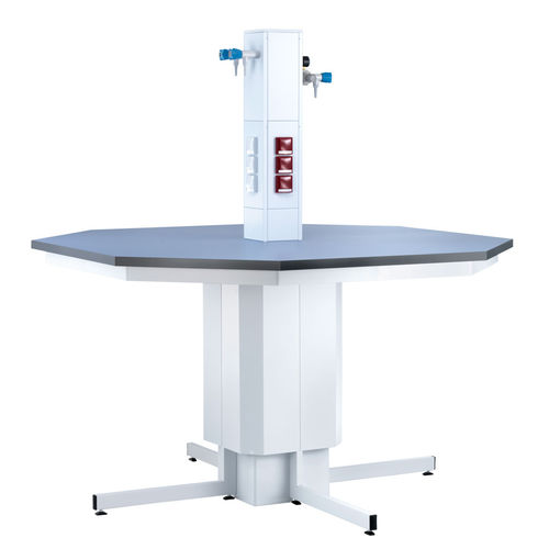 Colonnina di distribuzione al suolo - Köttermann - da laboratorio