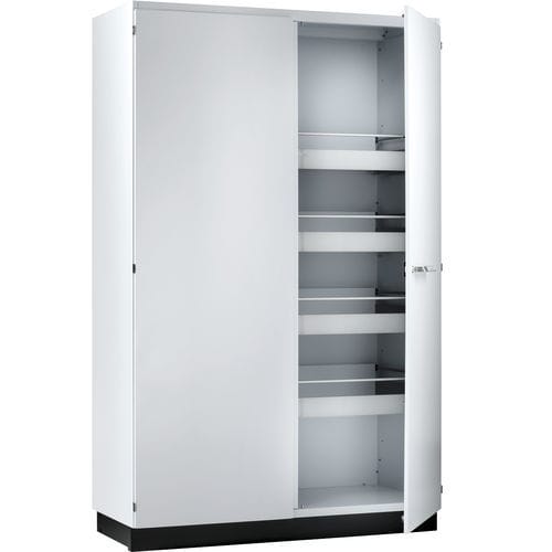 Armadio per vetreria di laboratorio - EXPLORIS® - Köttermann - da laboratorio / con ripiano / con sportello