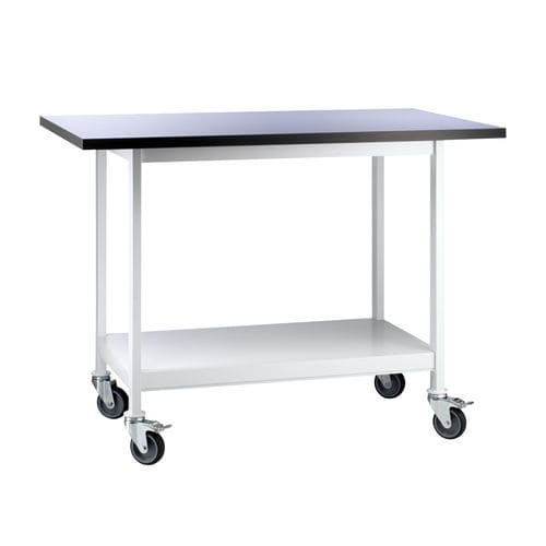 Tavolo da lavoro - Köttermann - da laboratorio / rettangolare / mobile