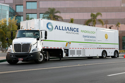 Ambulatorio mobile di radiologia per PET/CT - Alliance Radiology