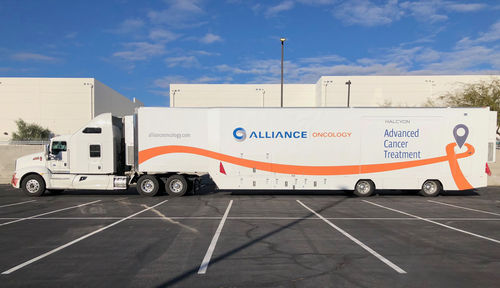 Ambulatorio mobile di radiologia per radiografia multidisciplinare - Alliance Radiology - per mammografia