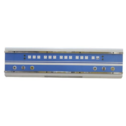 Trave testaletto a muro - SM-I-CARE-HD - Schönn Medizintechnik - orizzontale / per reparto di terapia intensiva / con illuminazione