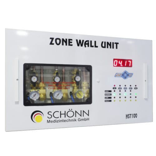 Unità di controllo di pressione - HST series  - Schönn Medizintechnik - per erogazione di gas / delle centrali di gas medicali
