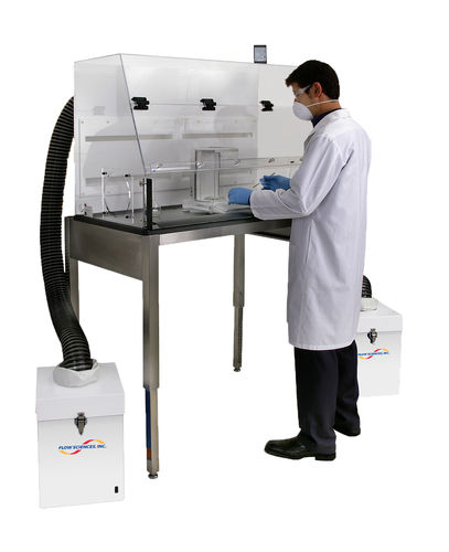 Workstation da laboratorio per necropsia - Flow Sciences - da banco / con ventilazione