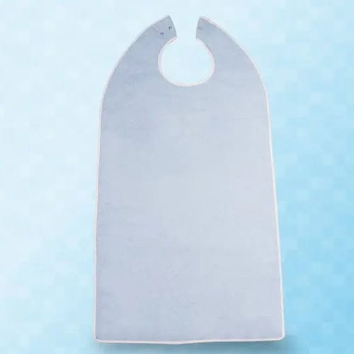 Bavaglio medico riutilizzabile - BA001  - CLINIBED - per adulto / blu / bianco