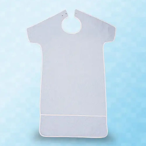 Bavaglio medico riutilizzabile - BA002 - CLINIBED - per adulto / blu / bianco