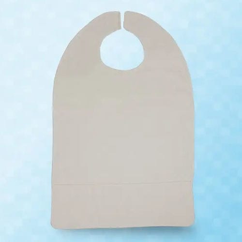 Bavaglio medico riutilizzabile - BA005 - CLINIBED - per adulto / blu / bianco