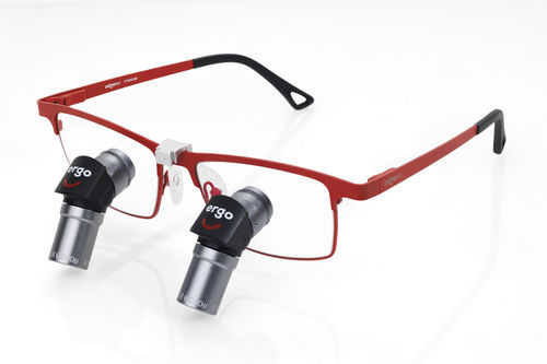 Occhiali binoculari con montatura - ERGO 6.0X   - Admetec