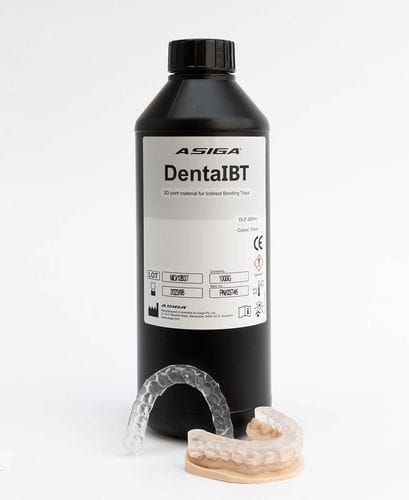 Materiale odontoiatrico in resina - DentaIBT - ASIGA - per portaimpronte / per stampa 3D / ortodontico