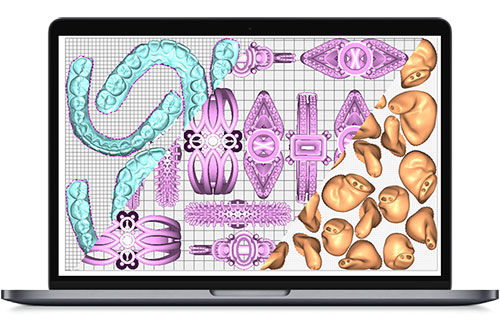 Software di stampa 3D - Composer - ASIGA - odontoiatrico / odontoiatrico / Windows
