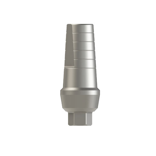 Pilastro dentale per impianto in titanio - Straight Shoulder Abutment - Bhi Implants - ad esagono interno / dritto / cementato