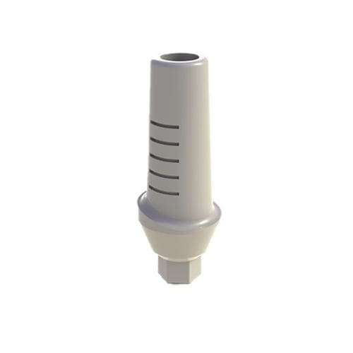 Pilastro dentale per impianto in PEEK - Straight Temporary Peek Anatomic Abutment - Bhi Implants - ad esagono interno / dritto / provvisorio