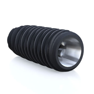 Impianto dentale cilindrico conico - Implant Kontact - BIOTECH DENTAL - in titanio / conico / a spirale