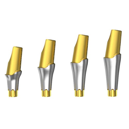 Pilastro dentale per impianto in titanio - Kontact, Kontact S® 3mm - BIOTECH DENTAL - interno / dritto / angolare