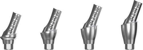 Pilastro dentale per impianto in titanio - WEEGO.FR - BIOTECH DENTAL - interno / angolare