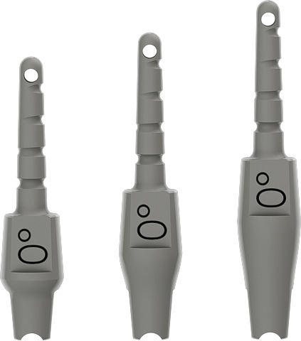 Pilastro dentale per impianto esterno - Kontact, Kontact S®  - BIOTECH DENTAL - dritto / di prova / transgengivale