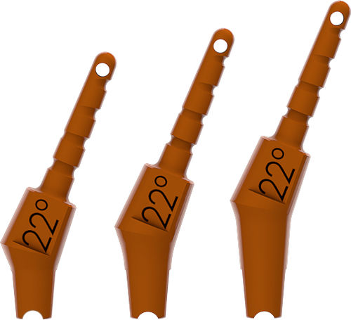Pilastro dentale per impianto in plastica - Kontact, Kontact S&reg; - BIOTECH DENTAL - esterno / angolare / di prova