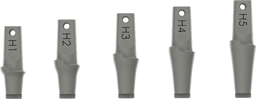 Pilastro dentale per impianto in plastica - Kontact, Kontact S®  - BIOTECH DENTAL - esterno / dritto / di prova