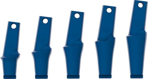 Pilastro dentale per impianto in plastica - Kontact, Kontact S®  - BIOTECH DENTAL - interno / angolare / di prova