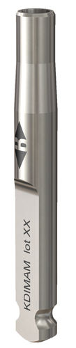 Analogo di impianto dentale in acciaio inossidabile - Kontact, Kontact S® - BIOTECH DENTAL - dritto