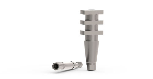 Pilastro di trasferimento in titanio - DENTEO - BIOTECH DENTAL - dritto / pick-up transfert