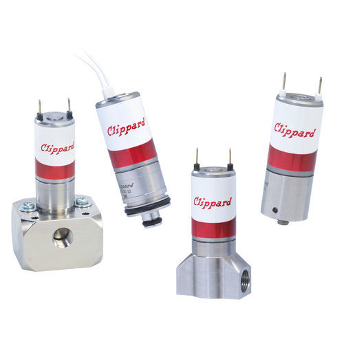 Valvola per il settore medico - DV - Clippard - a solenoidi / in acciaio inossidabile