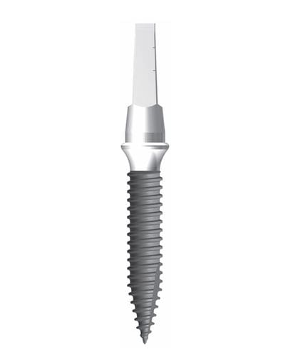Impianto dentale cilindrico - Miniplus™ Cement Type   - Cowellmedi - conico / in titanio / dritto