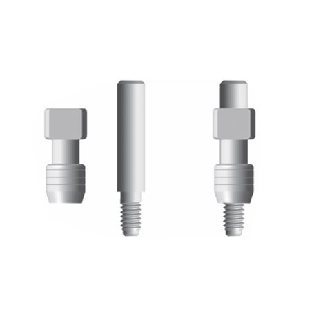 Coping di impronta in acciaio inossidabile - Ext. Pick-up   - Cowellmedi